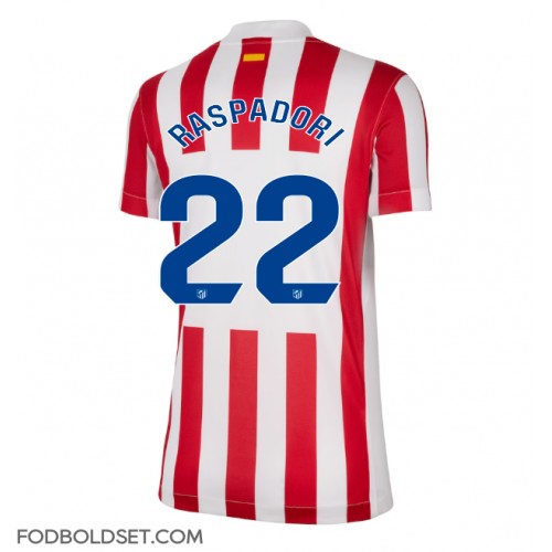 Atletico Madrid Giacomo Raspadori #22 Hjemmebanetrøje Dame 2025-26 Kortærmet